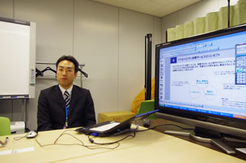  株式会社NTTだいちWEB事業部課長代理の菅野正一さんの写真