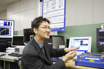 NHK放送技術研究所　人間・情報科学研究部主任研究員　坂井忠裕さんの写真